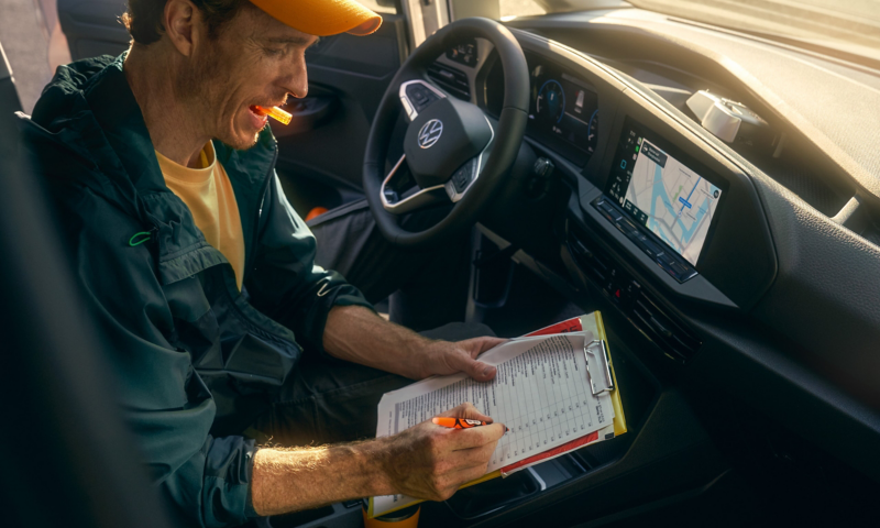 interior volkswagen caddy cargo