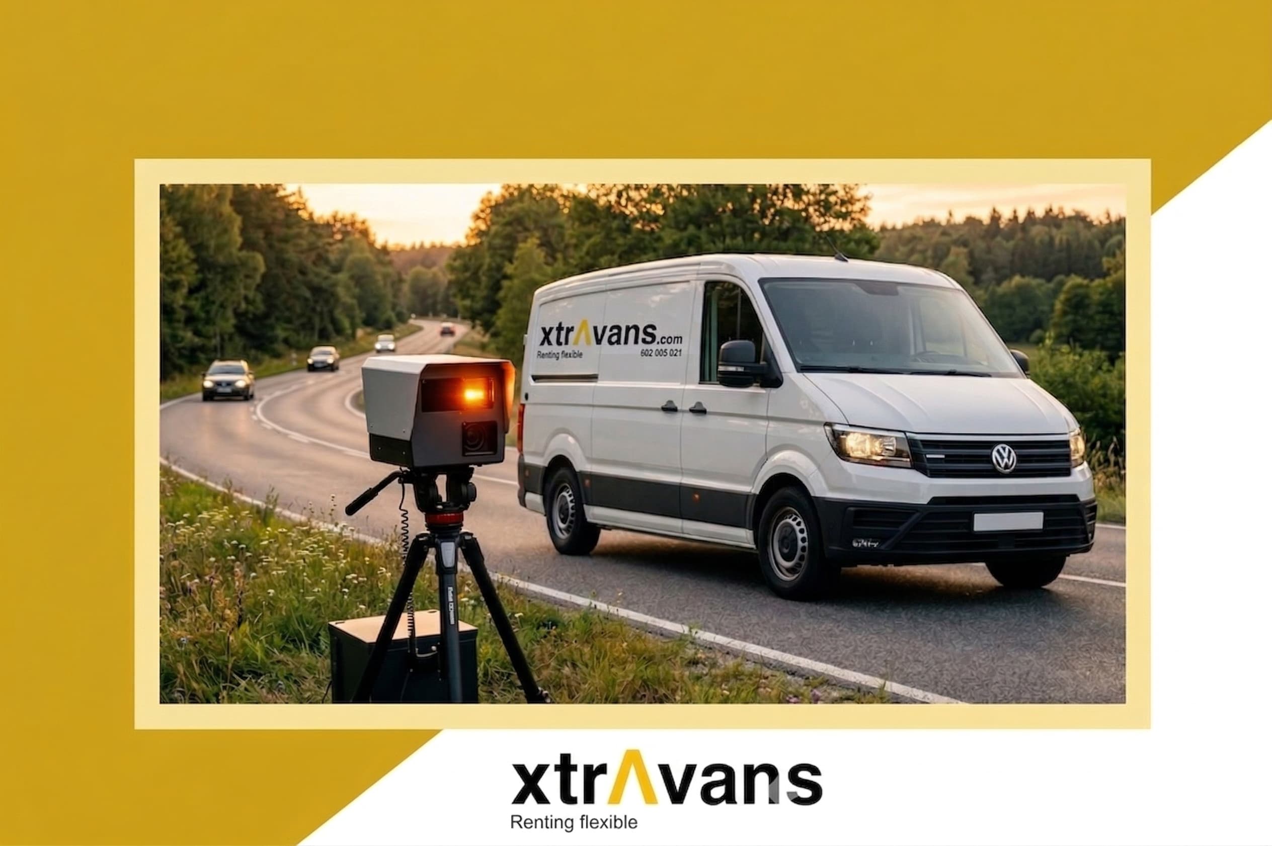 Consejos Xtravans: ¿A qué velocidad saltan los radares?